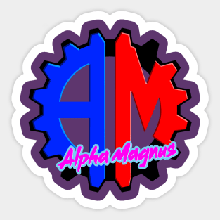 Alphamagnus Creatons Sticker